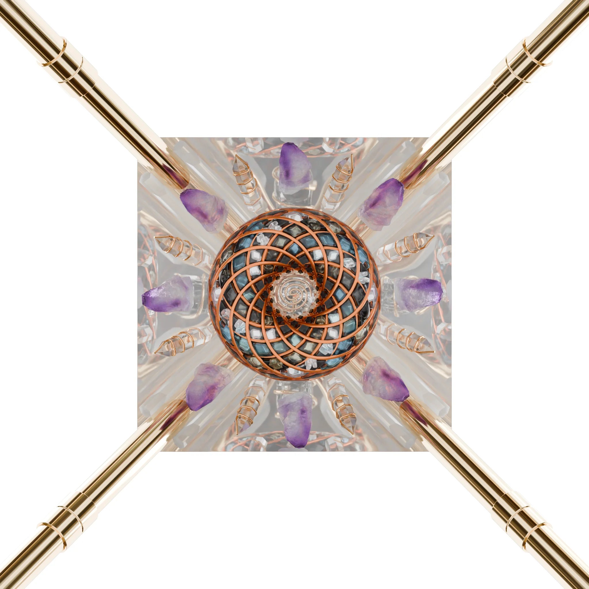 Custom Superluminal Spiral – iPyramids i5 Giza Quantum Vortex & Shield